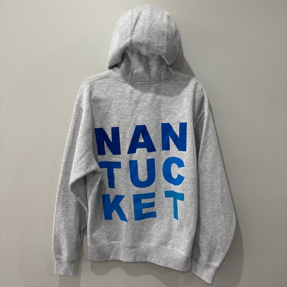 BROdenim Nantucket‎ Grey Hoodie Size Medium
